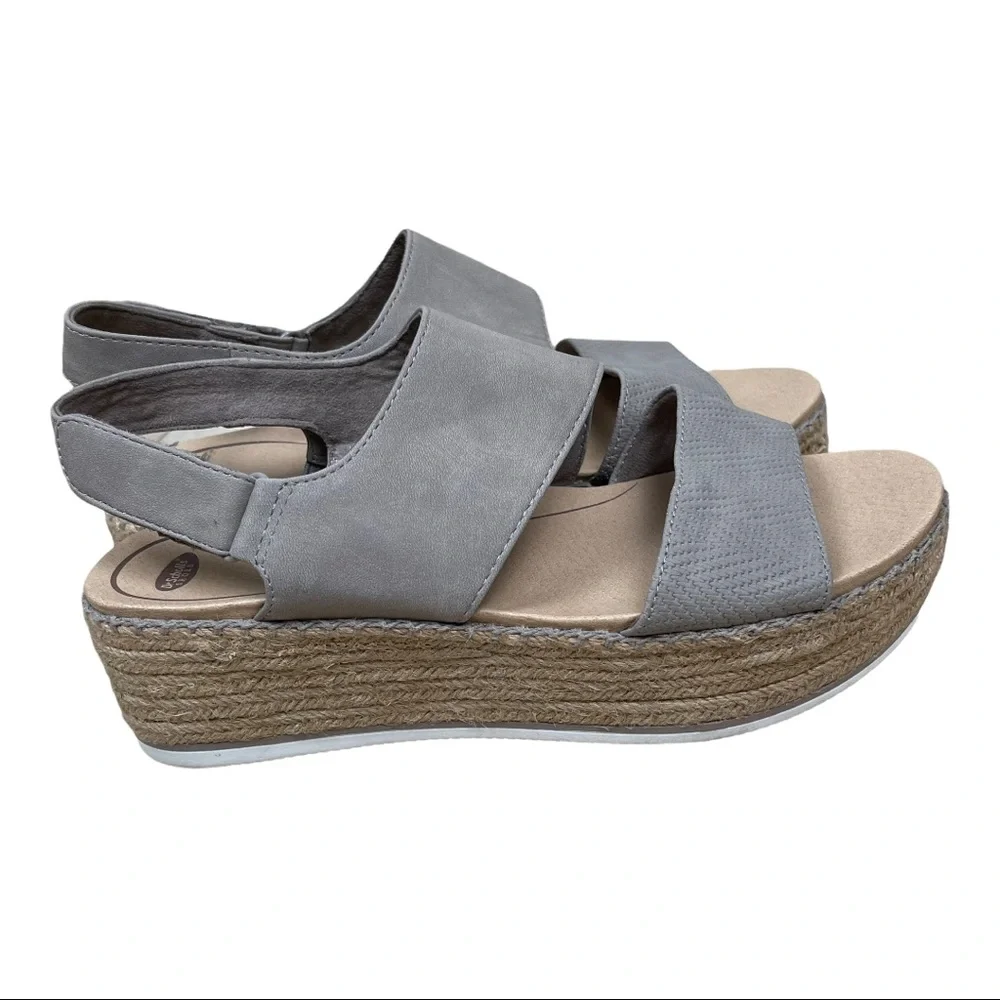 DR SCHOLL'S Cool Vibes Espadrille Wedge Sandal‎ Size 9.5